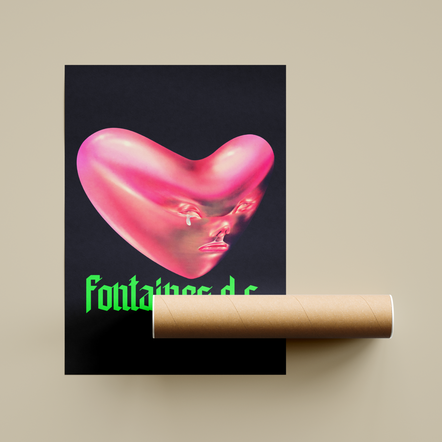 Fontaines DC Romance Poster