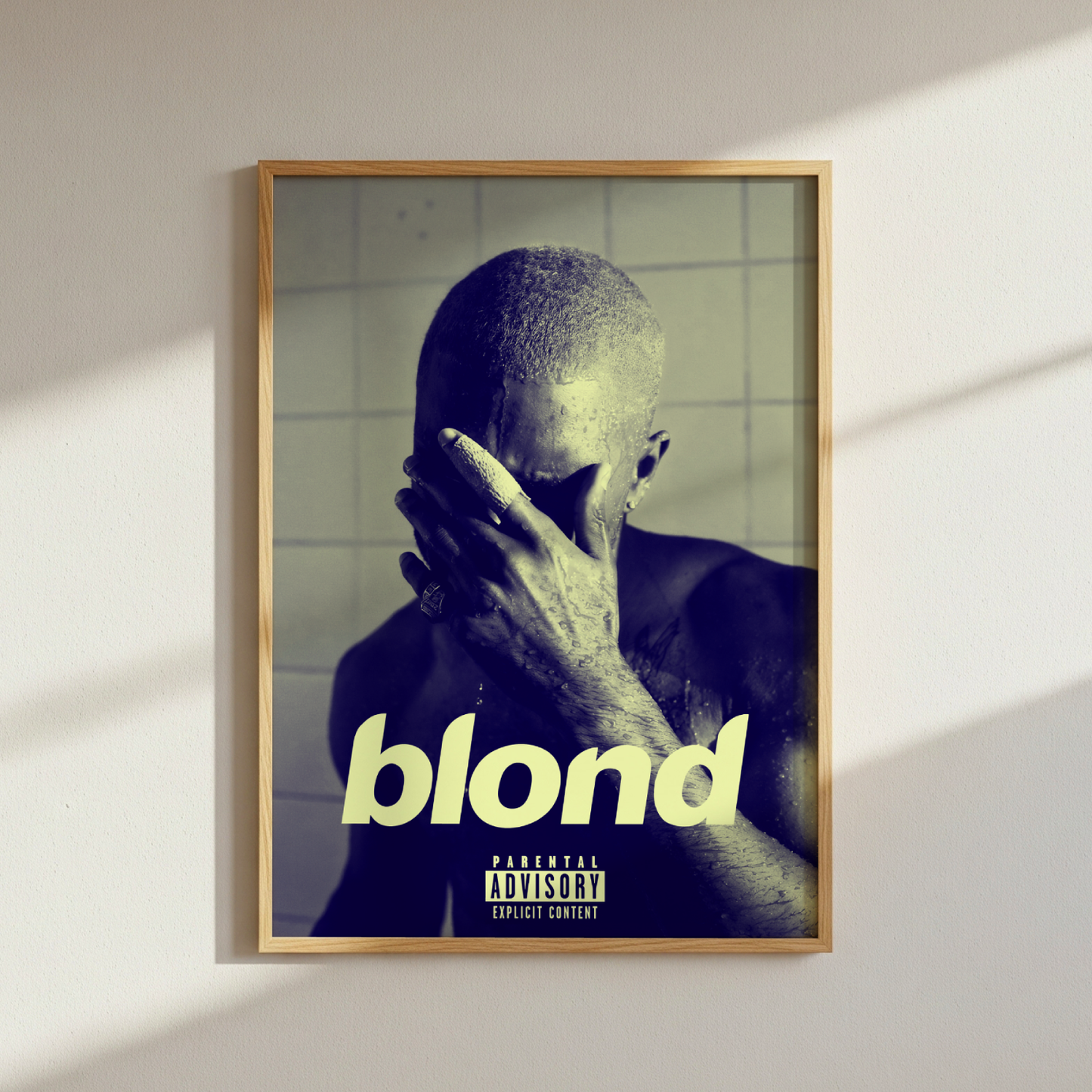Frank Ocean Blonde Poster
