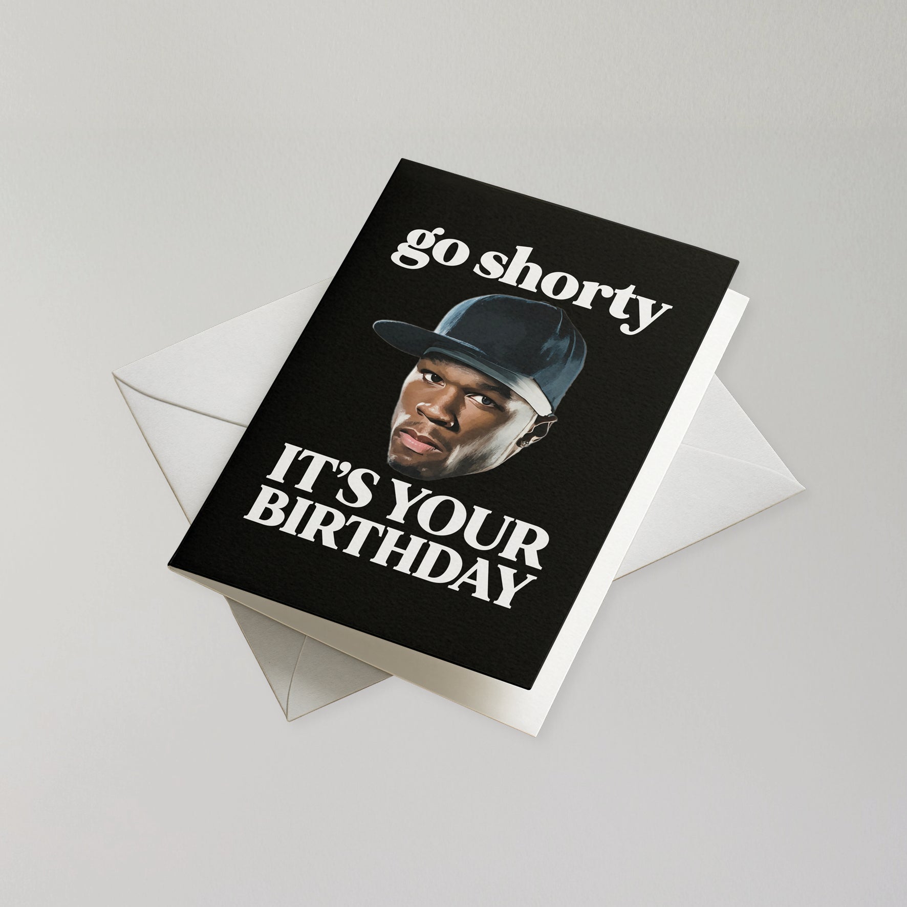 Funny 50 Cent Birthday Card
