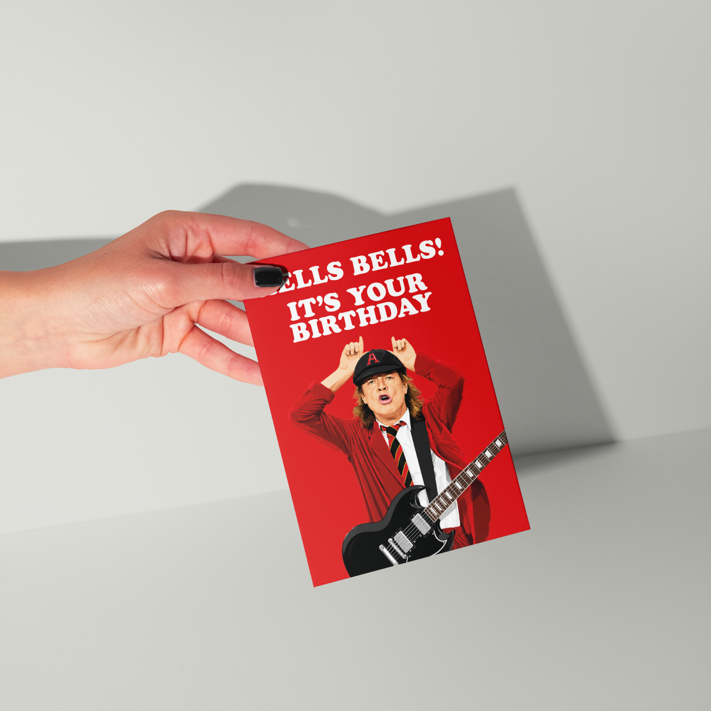Funny AC/DC Birthday Card