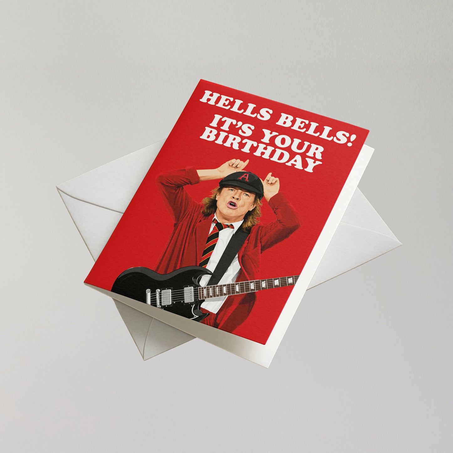 Funny AC/DC Birthday Card
