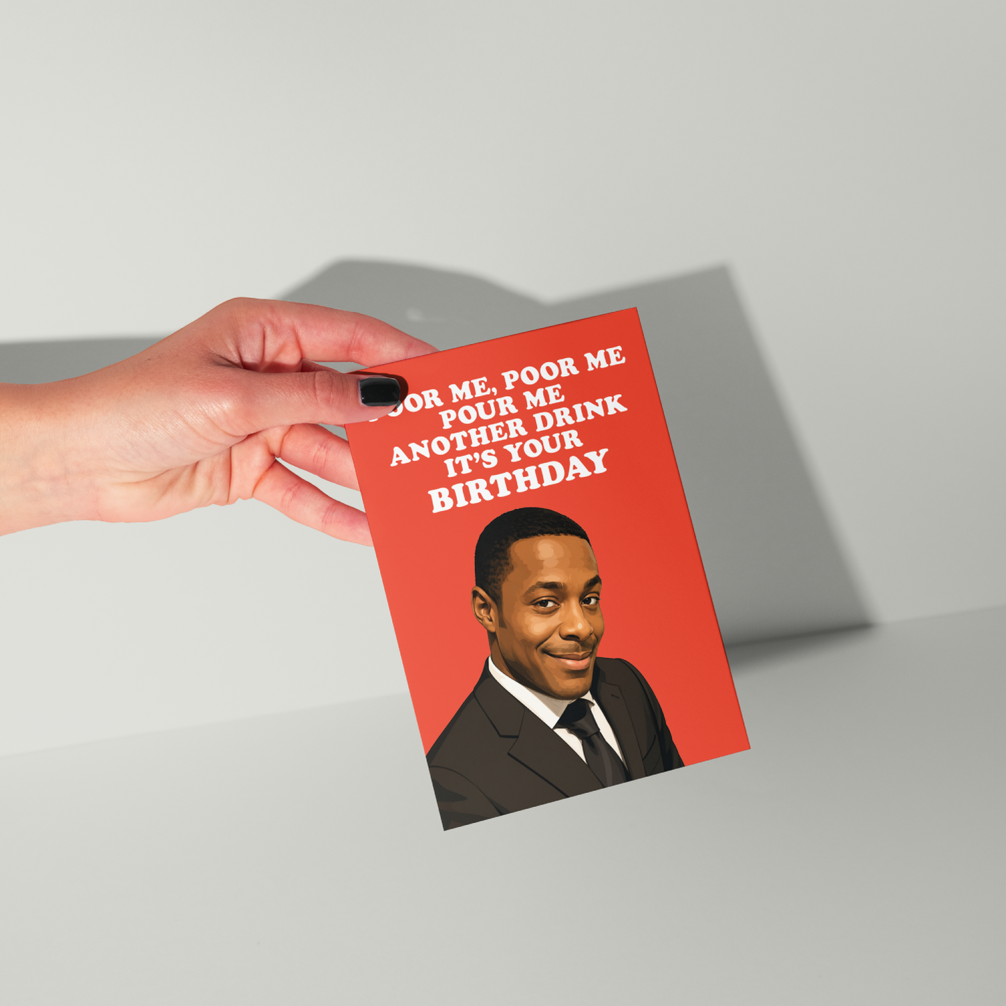 Funny Alan Johnson Peep Show Birthday Card