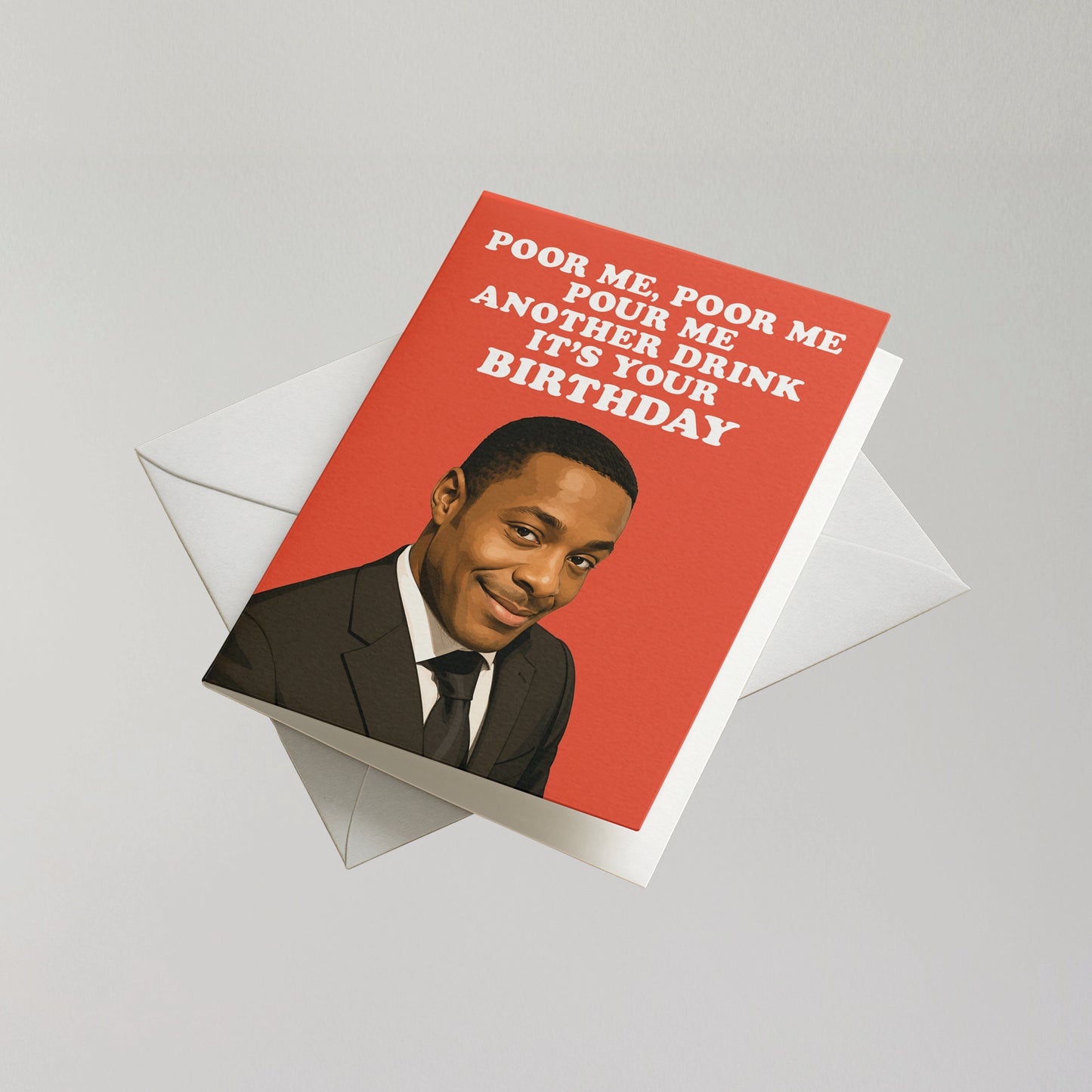 Funny Alan Johnson Peep Show Birthday Card