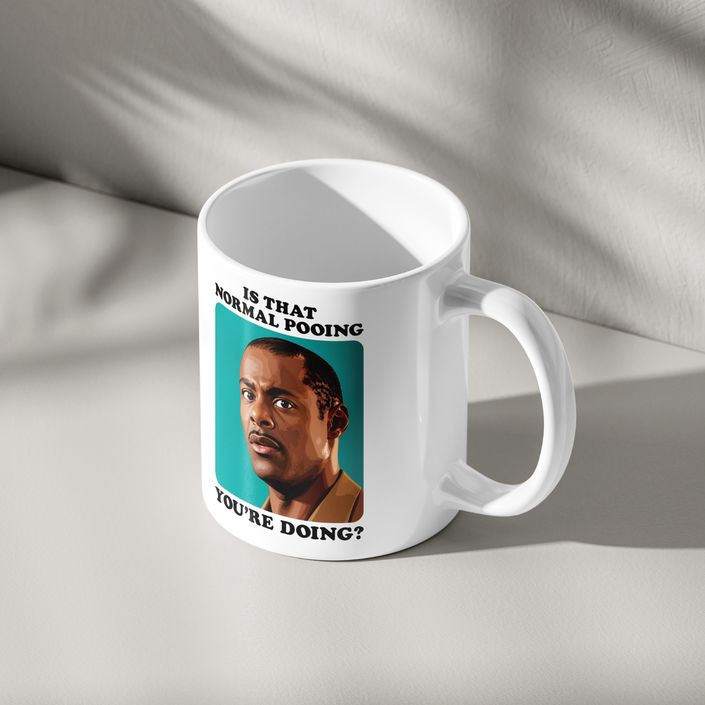 Funny Alan Johnson Peep Show Mug