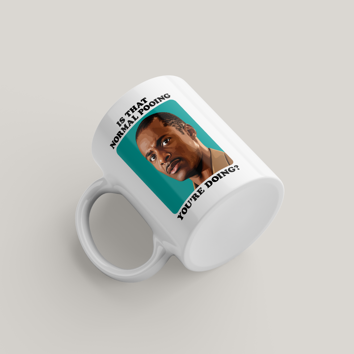 Funny Alan Johnson Peep Show Mug