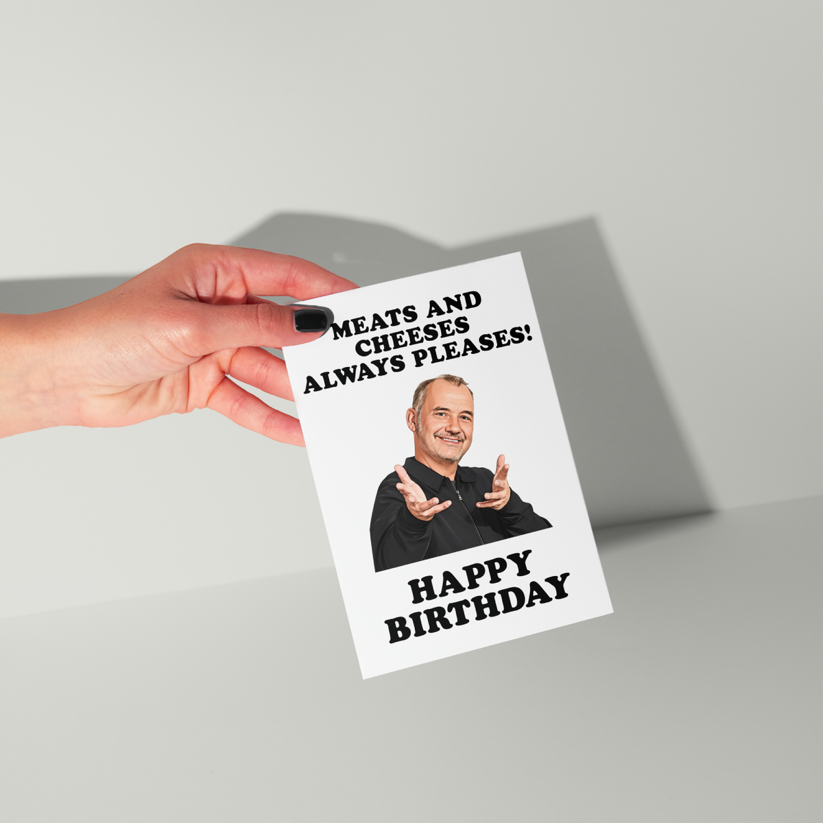 Funny Bob Mortimer Birthday Card