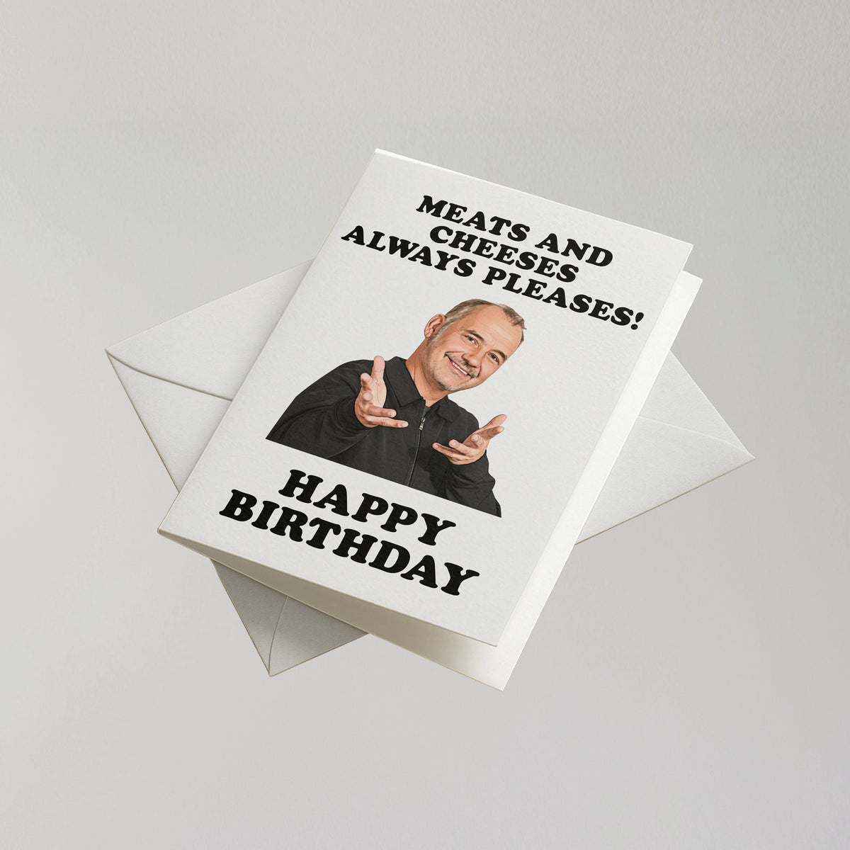 Funny Bob Mortimer Birthday Card