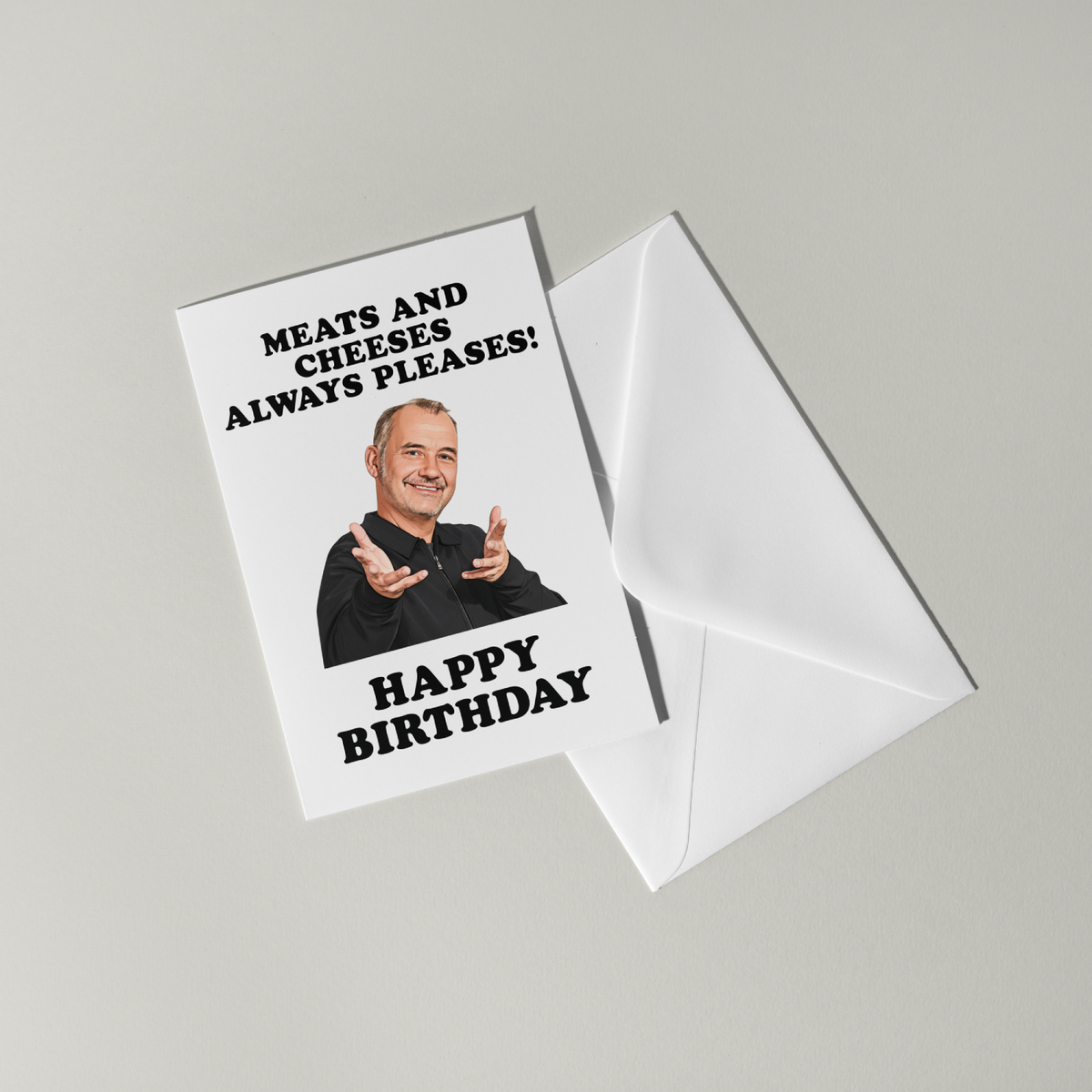 Funny Bob Mortimer Birthday Card