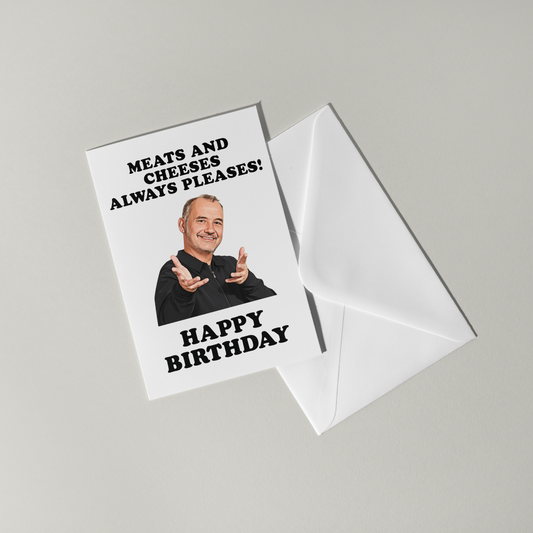 Funny Bob Mortimer Birthday Card