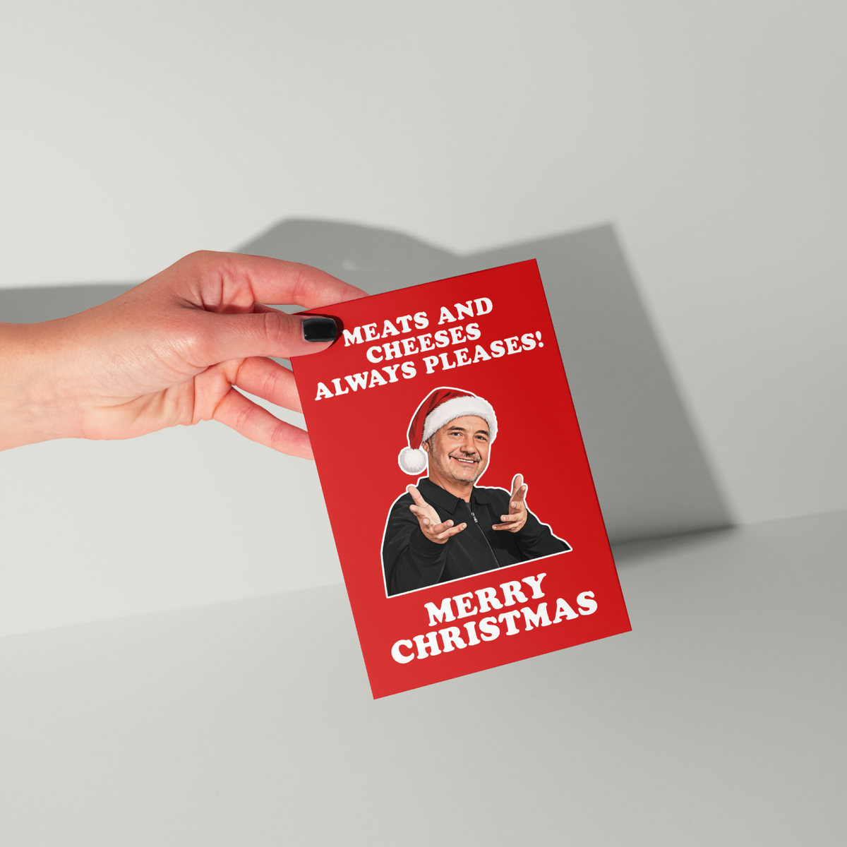 Funny Bob Mortimer Christmas Card
