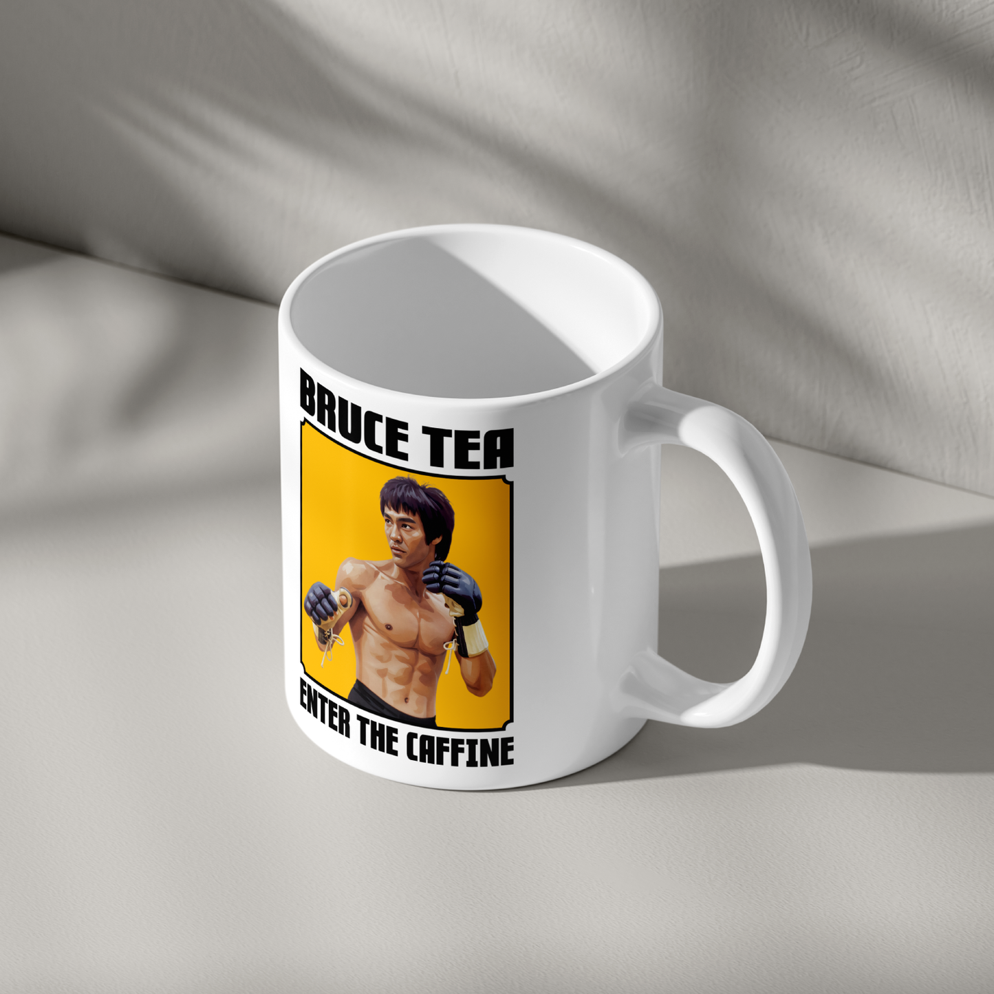 Funny Bruce Lee Mug