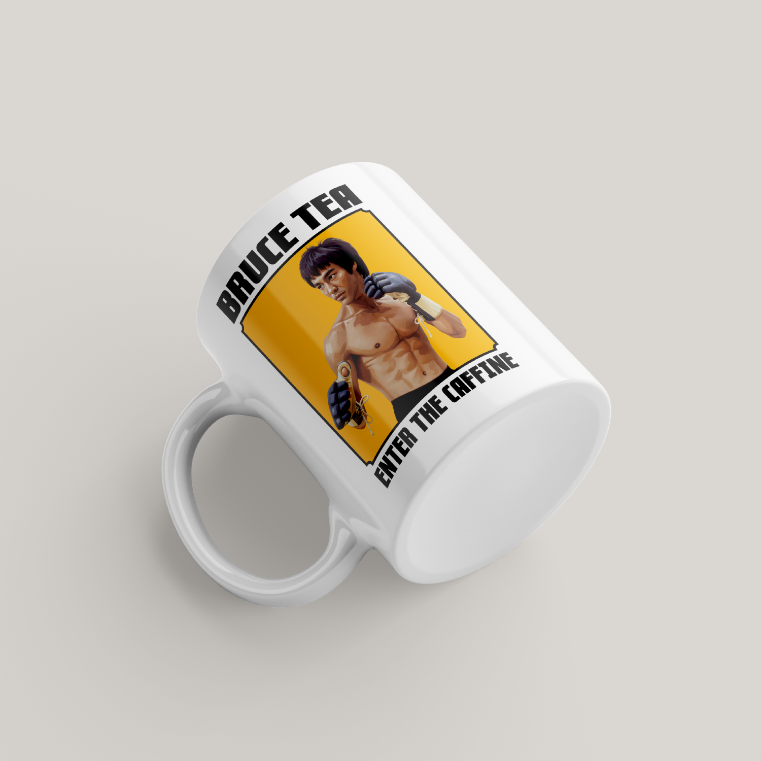 Funny Bruce Lee Mug