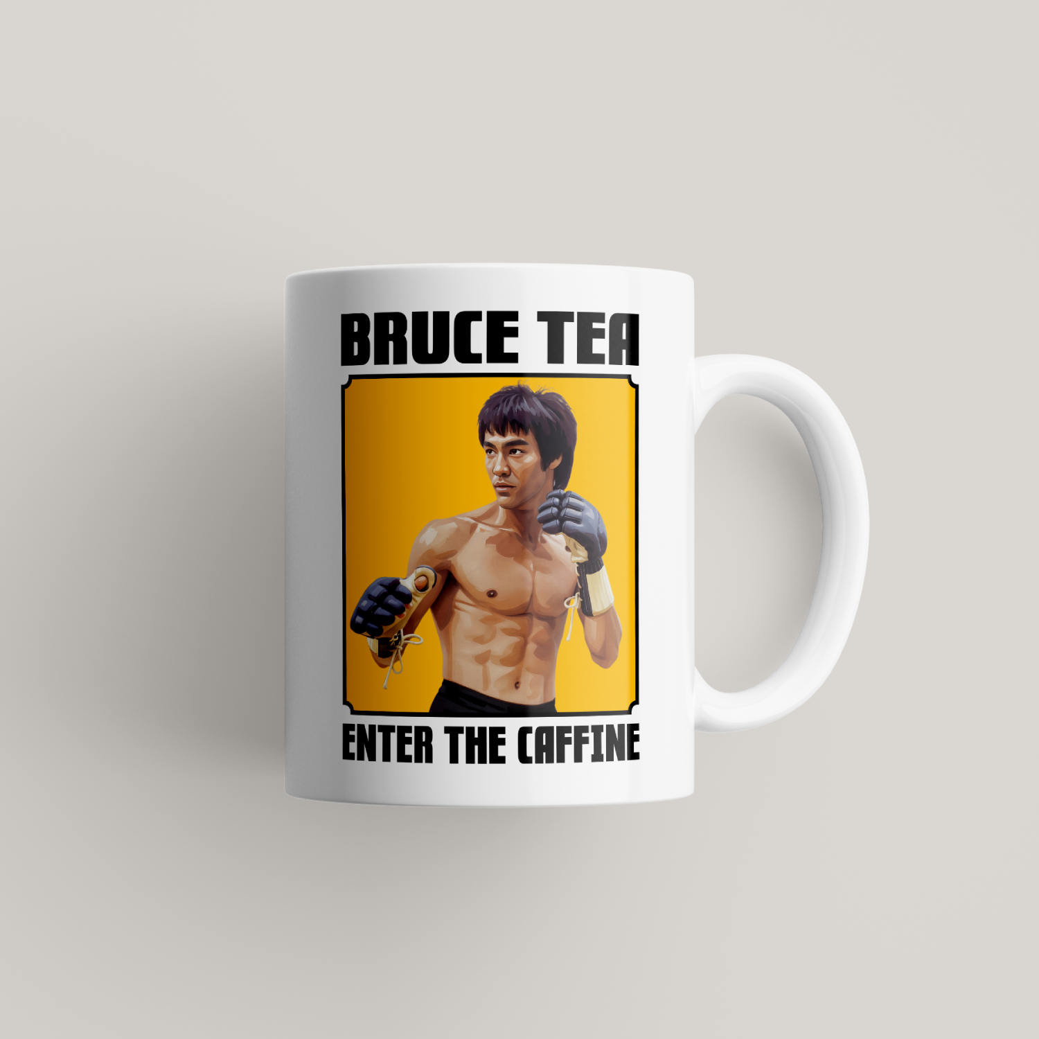 Funny Bruce Lee Mug