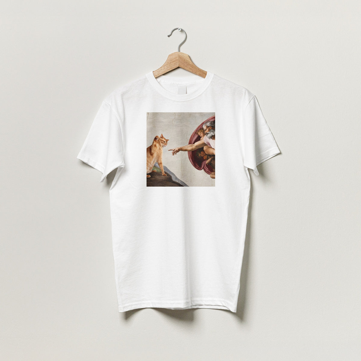 Funny Cat Creation T-Shirt