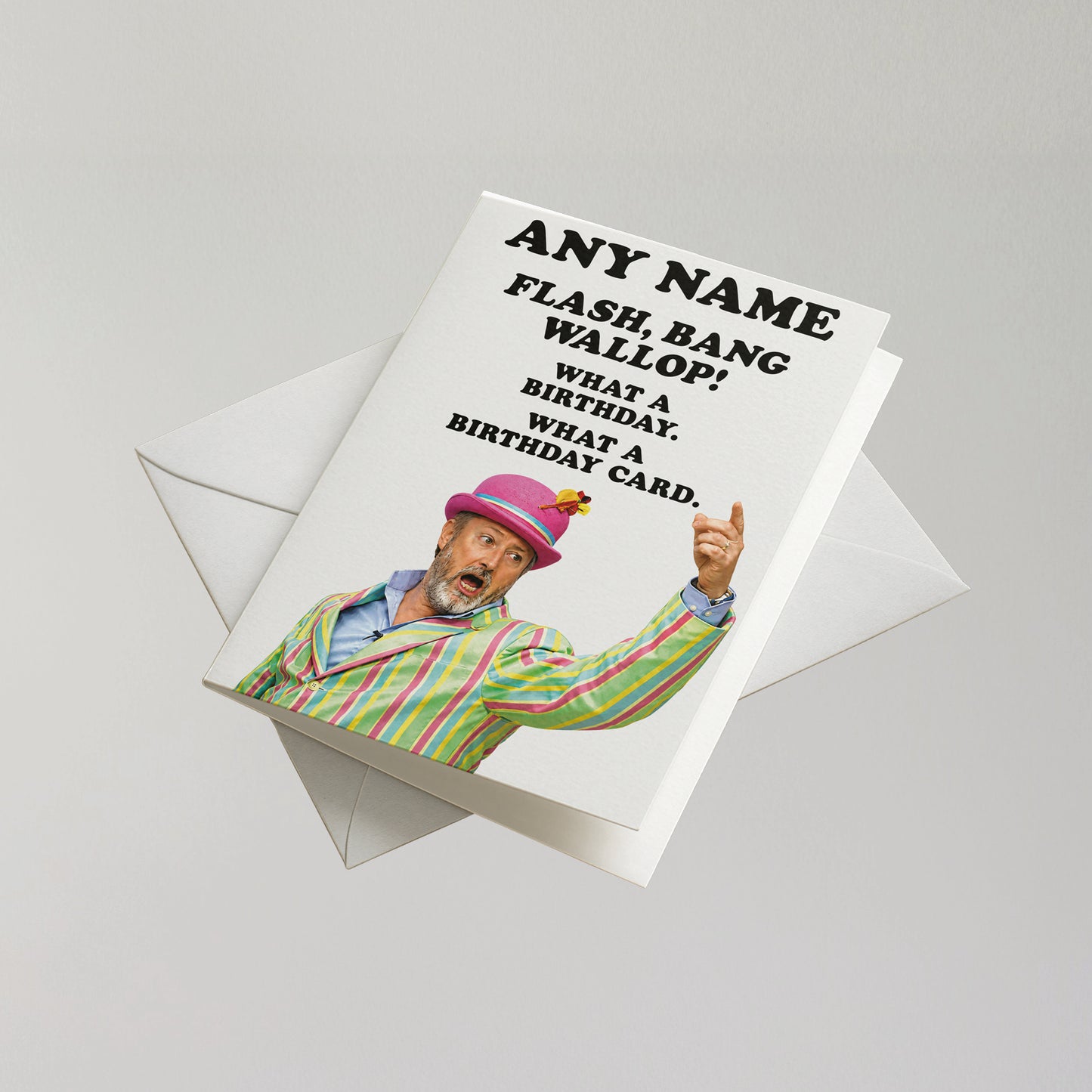 Funny David Mitchell Personalised Birthday Card