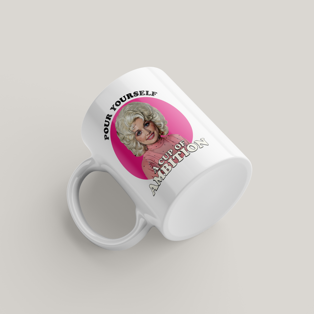 Funny Dolly Parton Mug