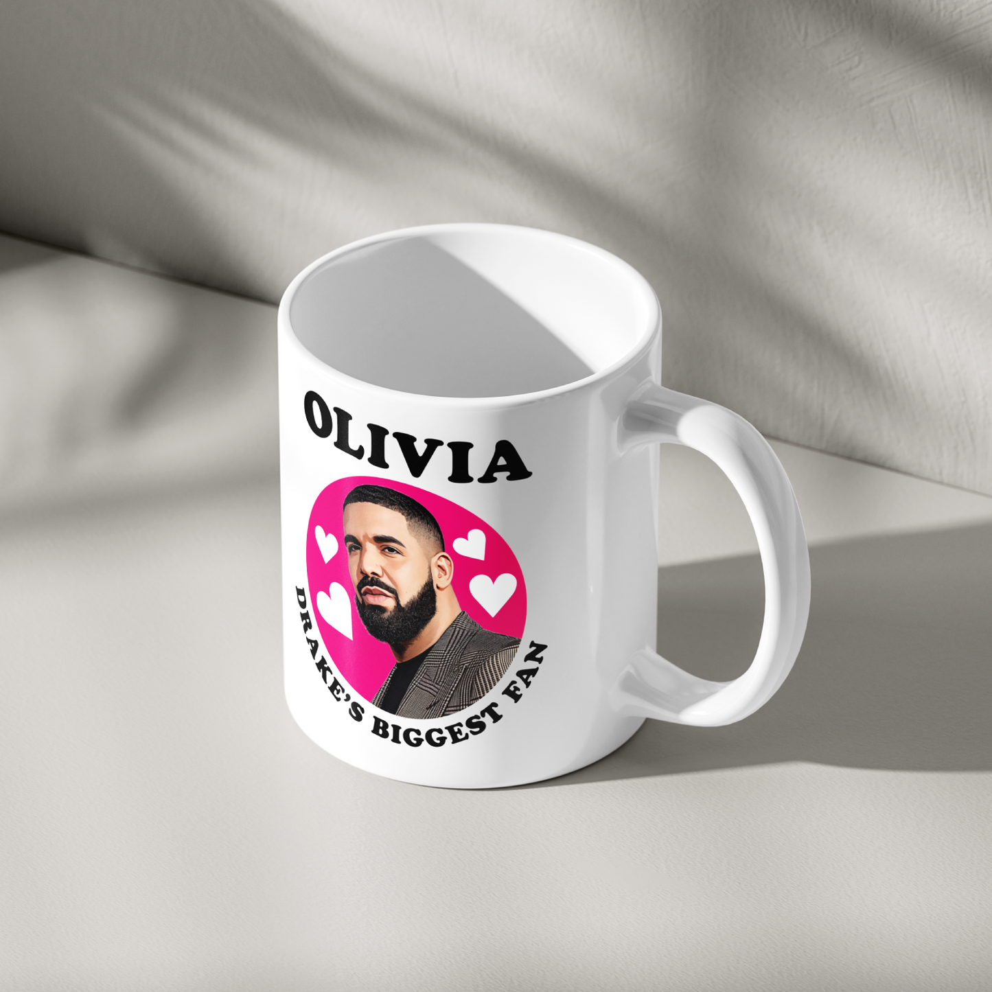 Funny Drake Personalised Mug