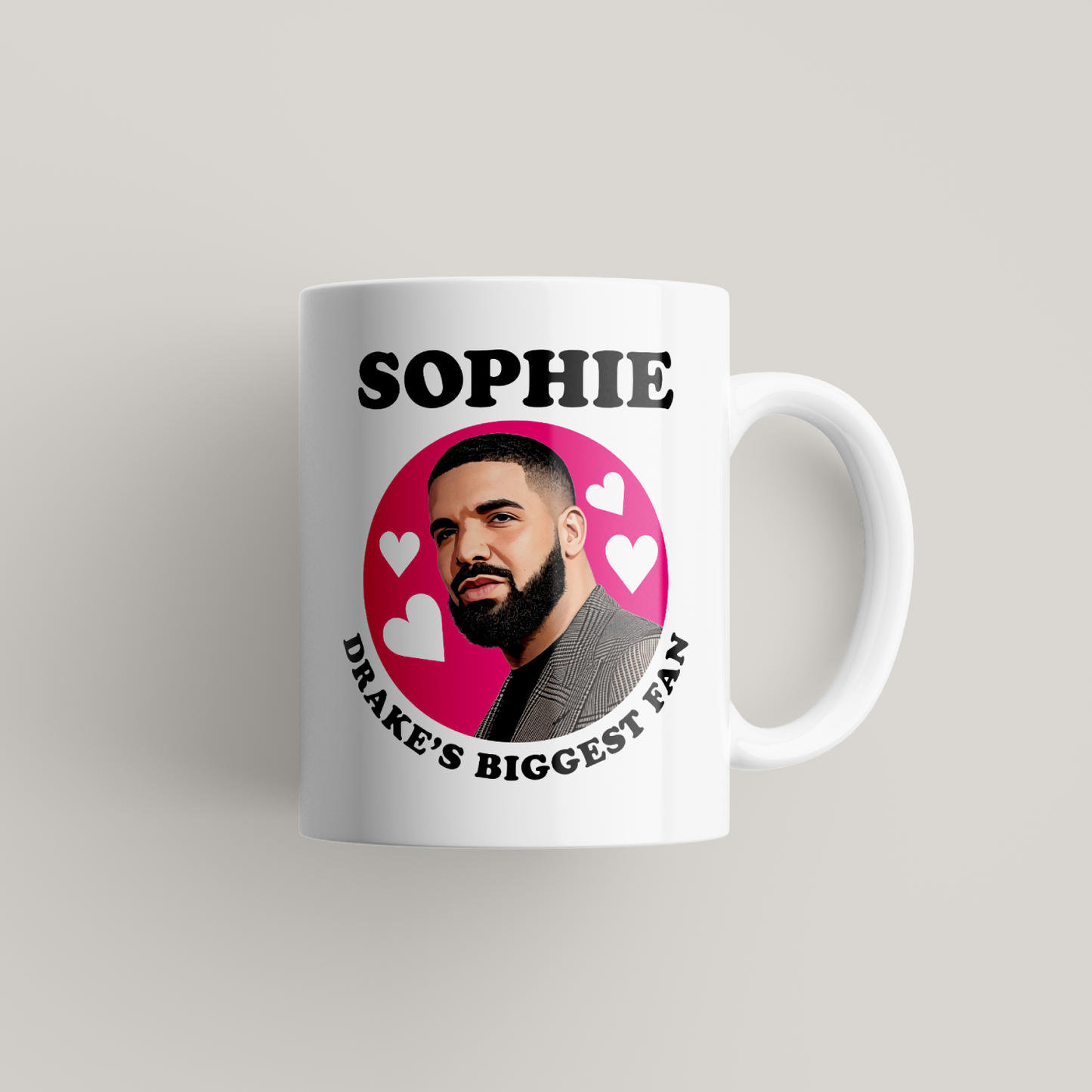 Funny Drake Personalised Mug