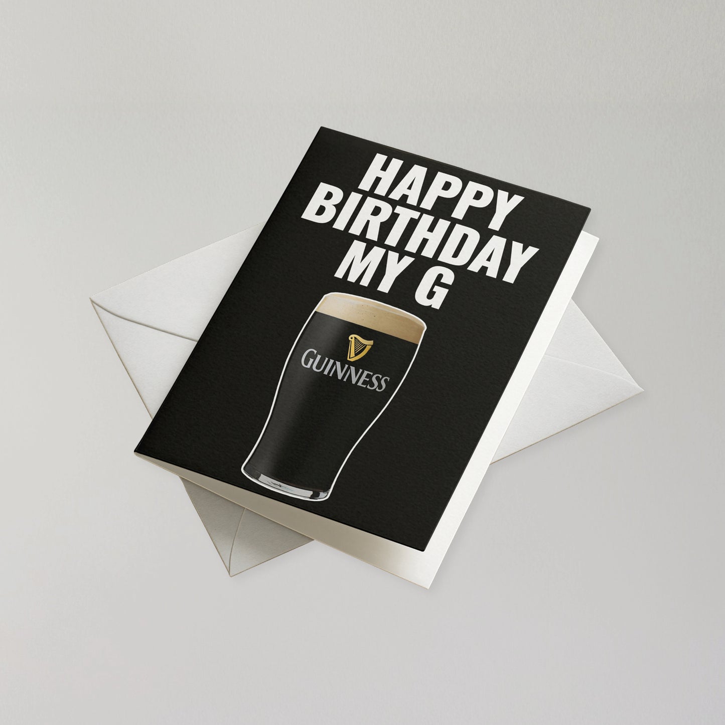 Funny Guinness Birthday Card