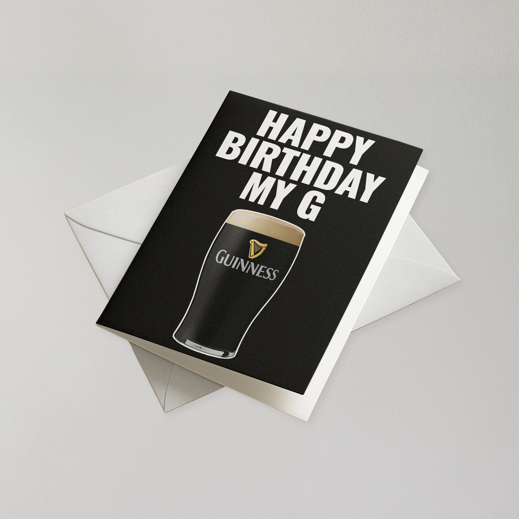 Funny Guinness Birthday Card