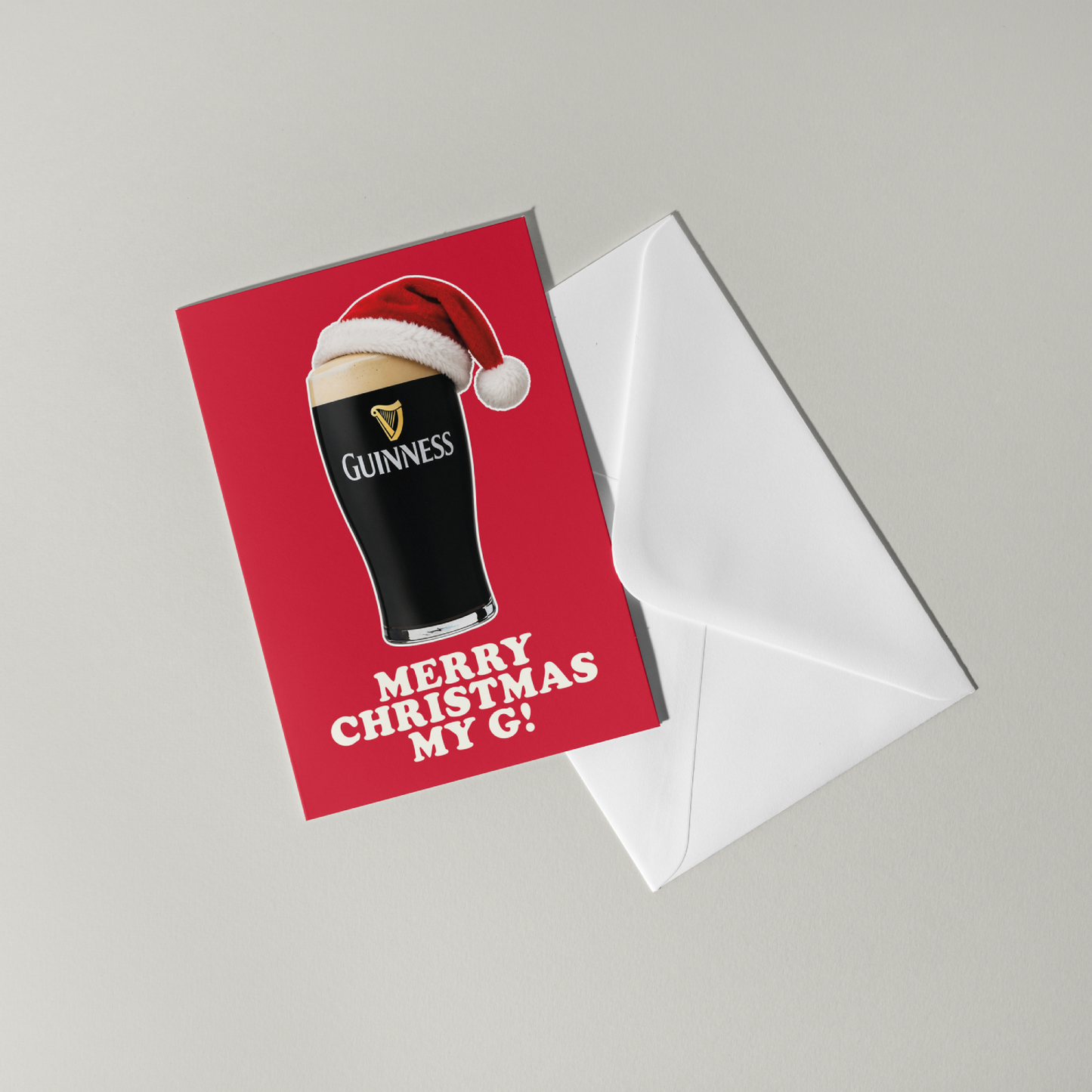 Funny Guinness Christmas Card