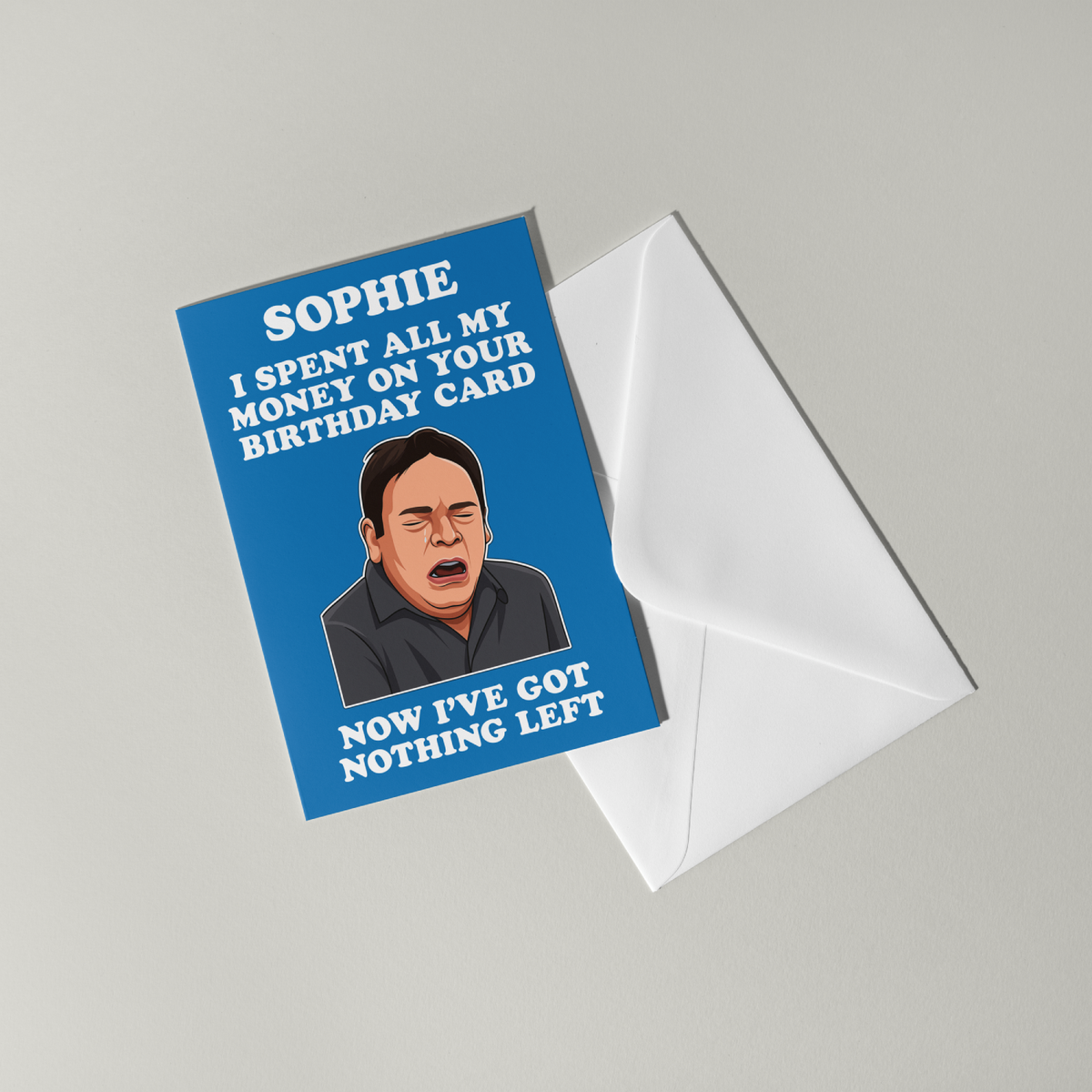 Funny Ian Beale Personalised Birthday Card