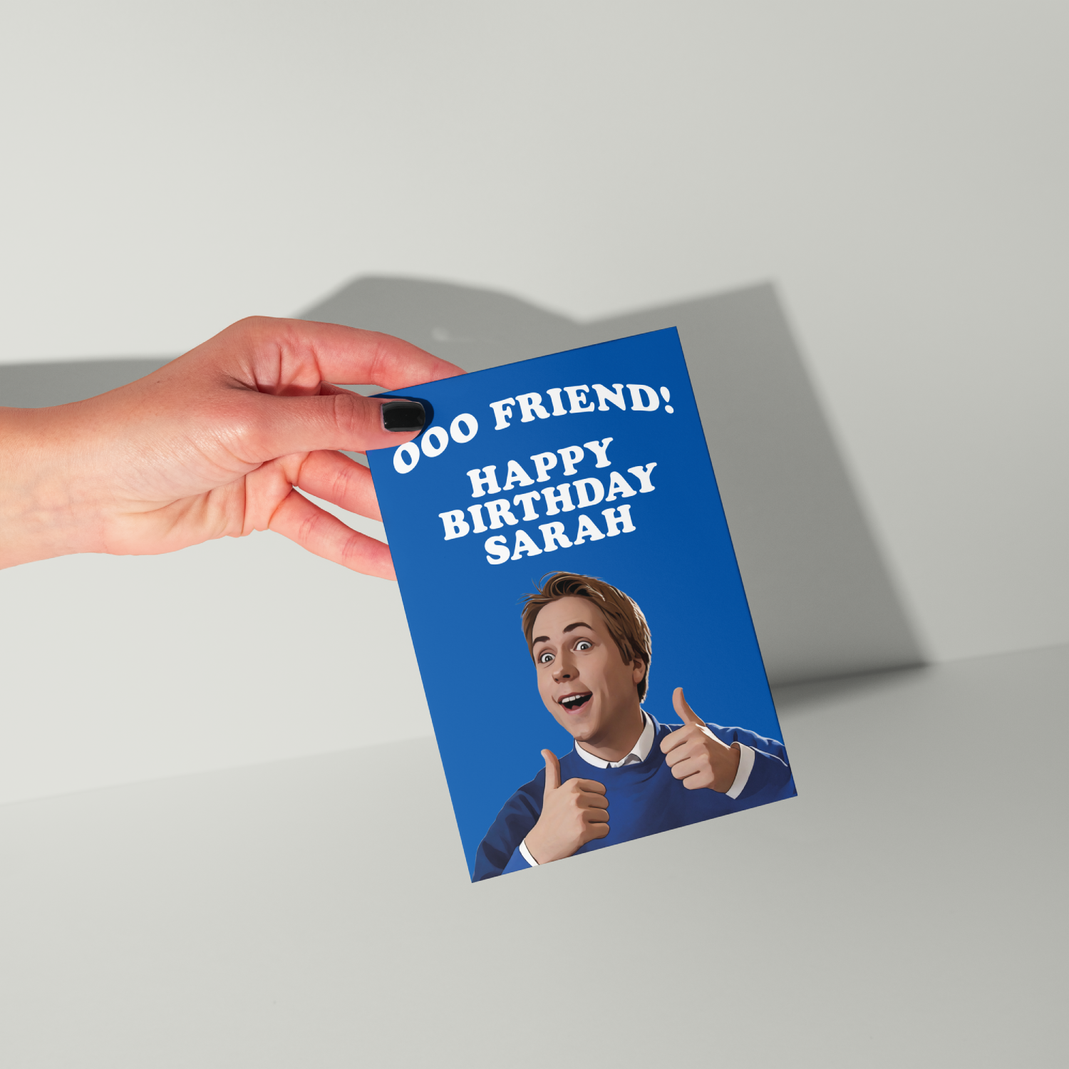 Funny Inbetweeners Personalised Birthday Card