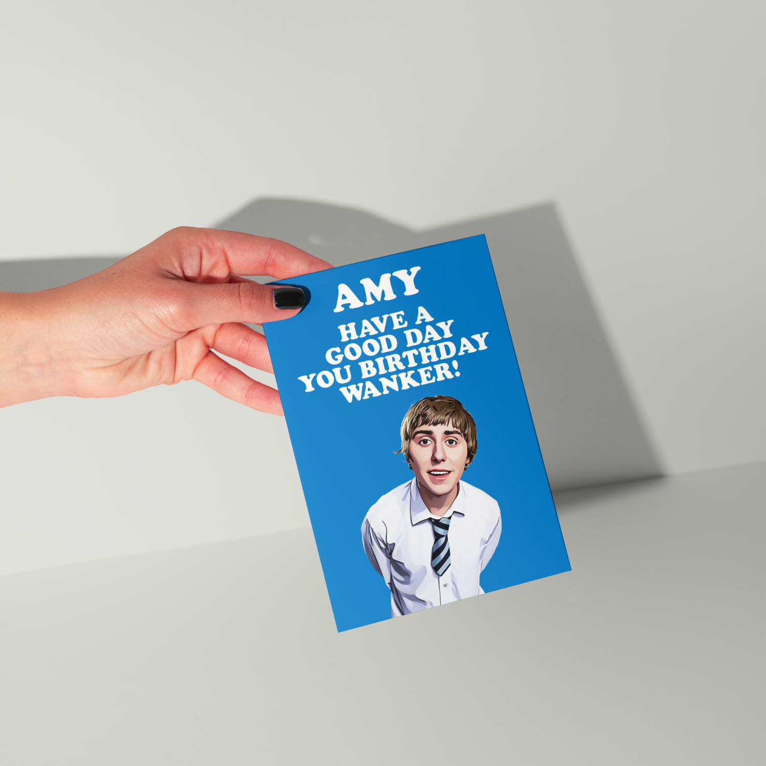 Funny Inbetweeners Personalised Birthday Card