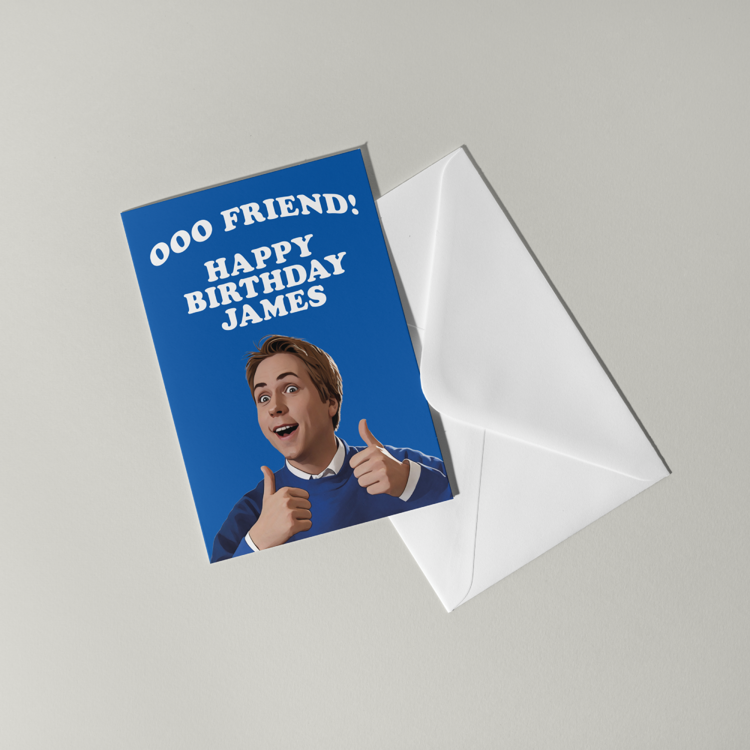 Funny Inbetweeners Personalised Birthday Card