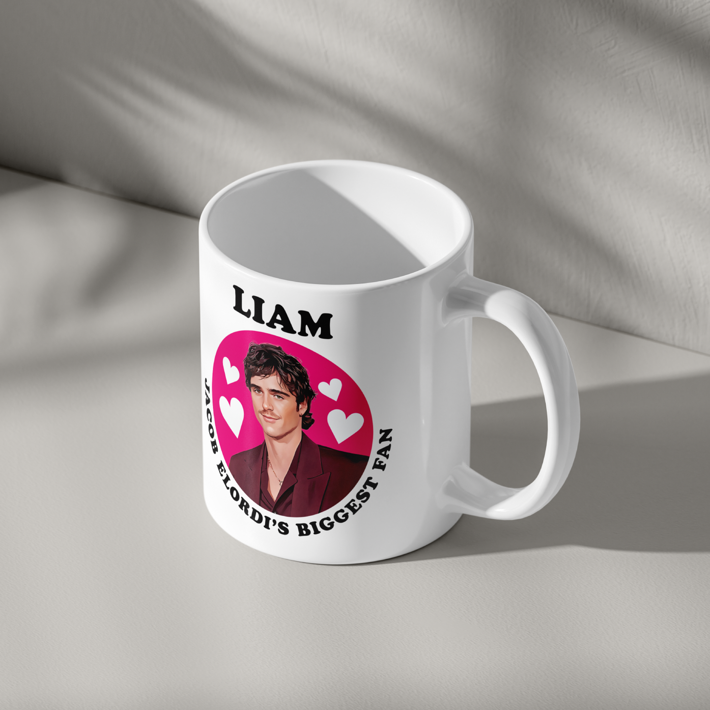 Funny Jacob Elordi Personalised Mug