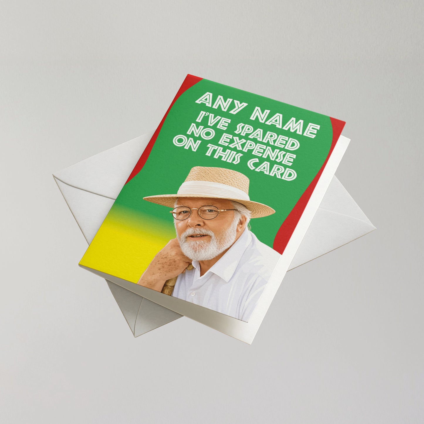 Funny Jurassic Park Personalised Birthday Card
