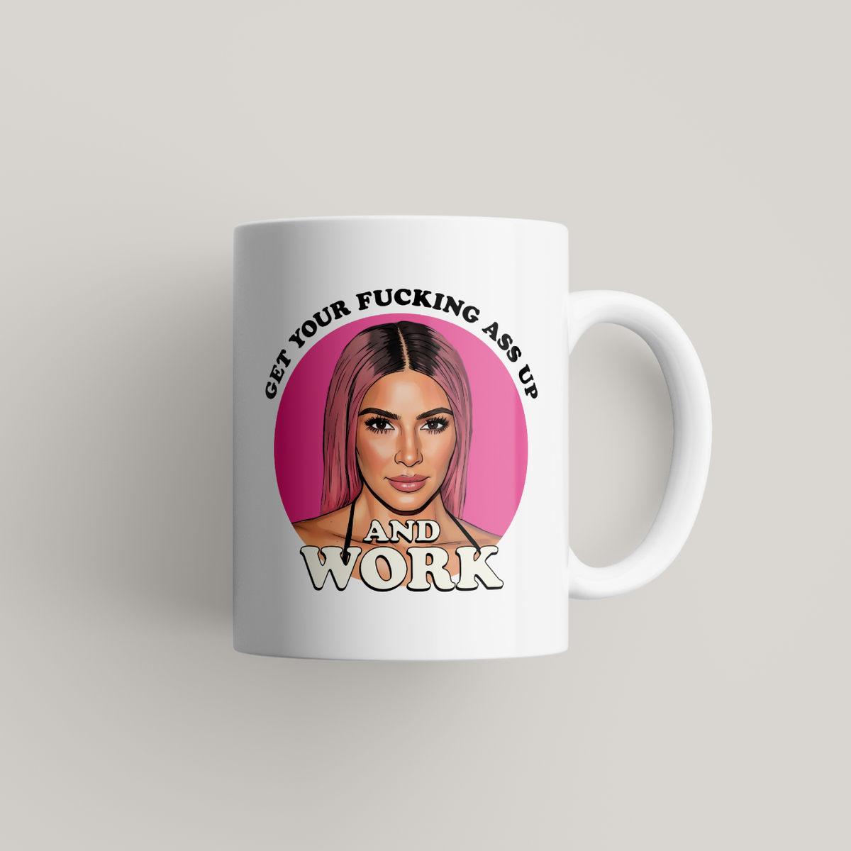 Funny Kim Kardashian Mug