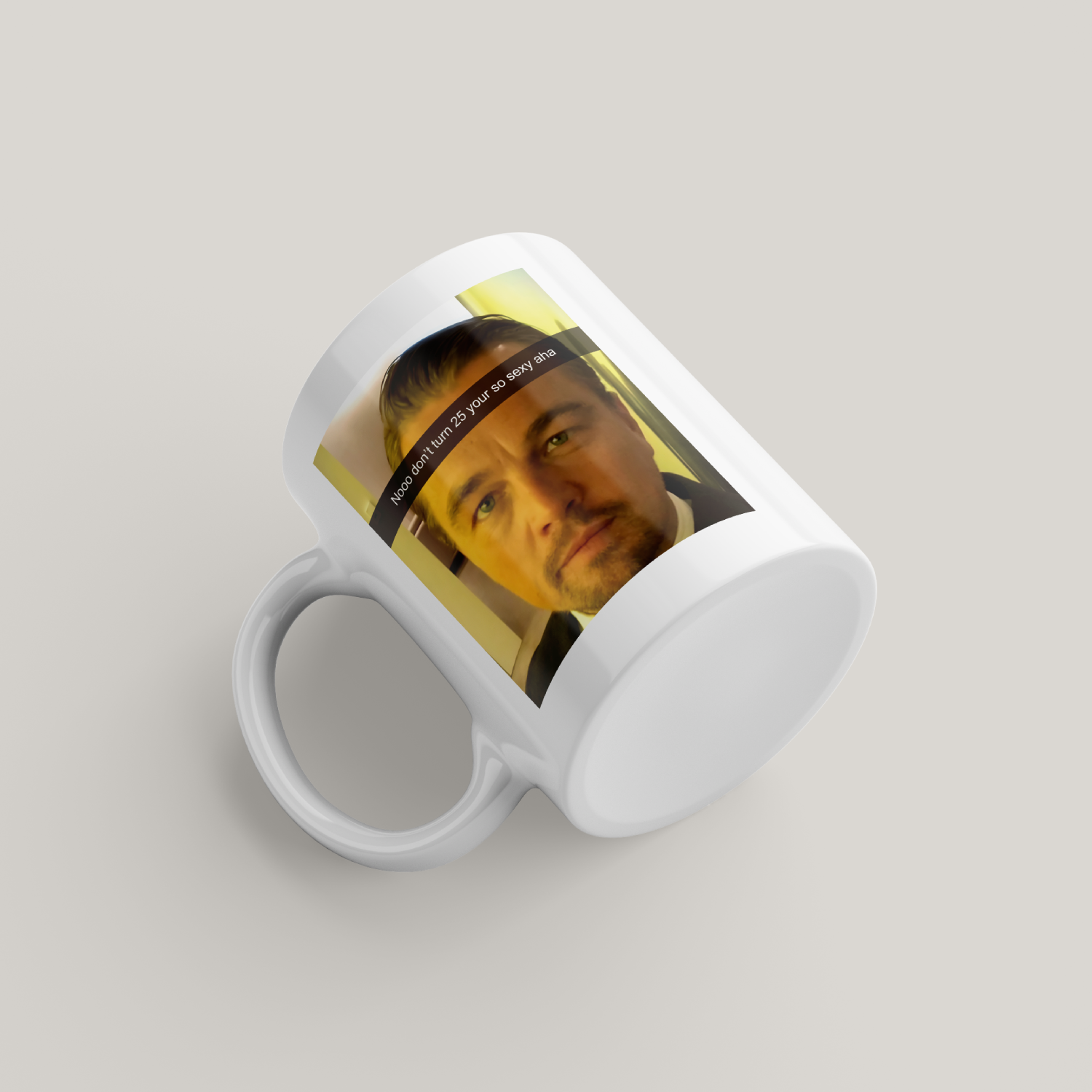 Funny Leonardo DiCaprio Mug
