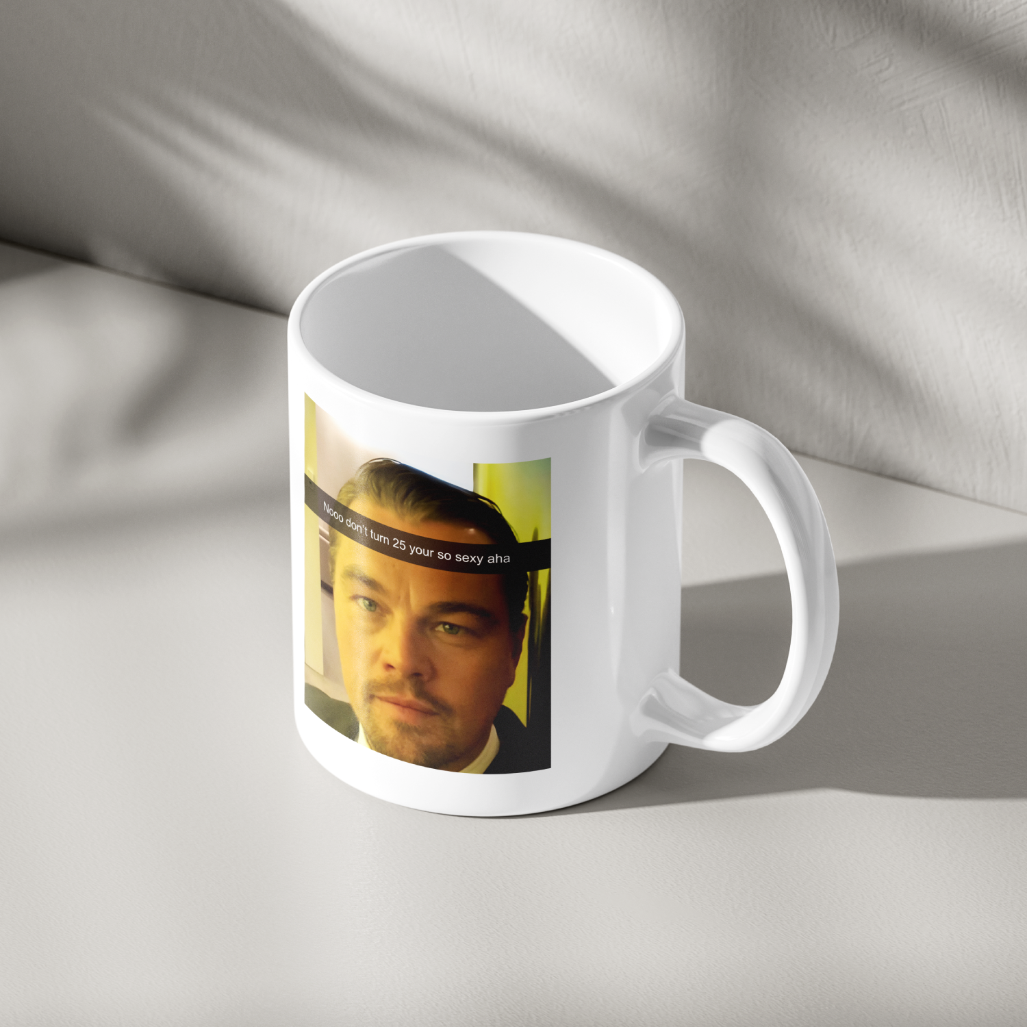Funny Leonardo DiCaprio Mug
