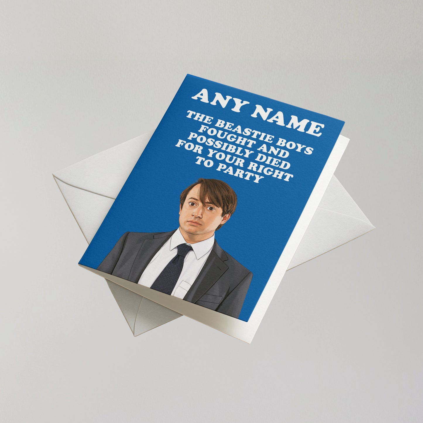 Funny Mark Corrigan Personalised Birthday Card