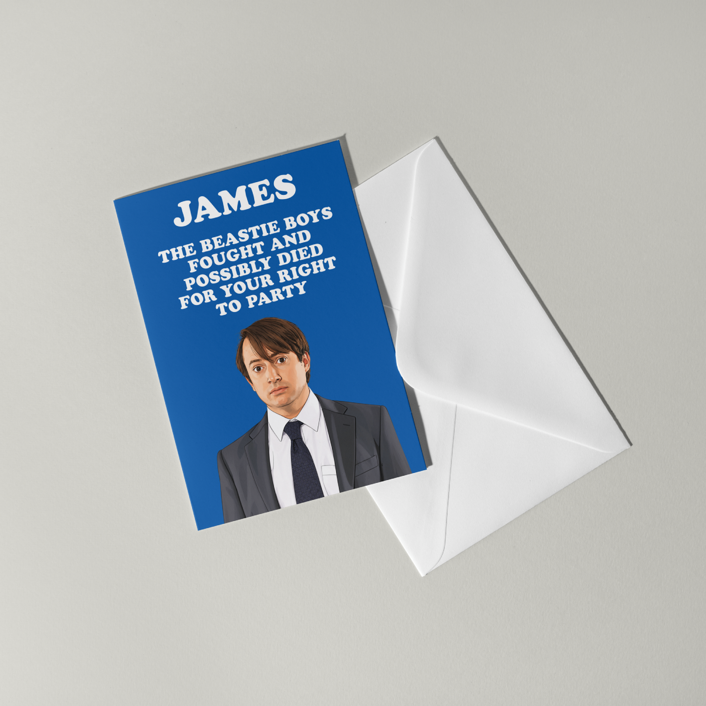 Funny Mark Corrigan Personalised Birthday Card