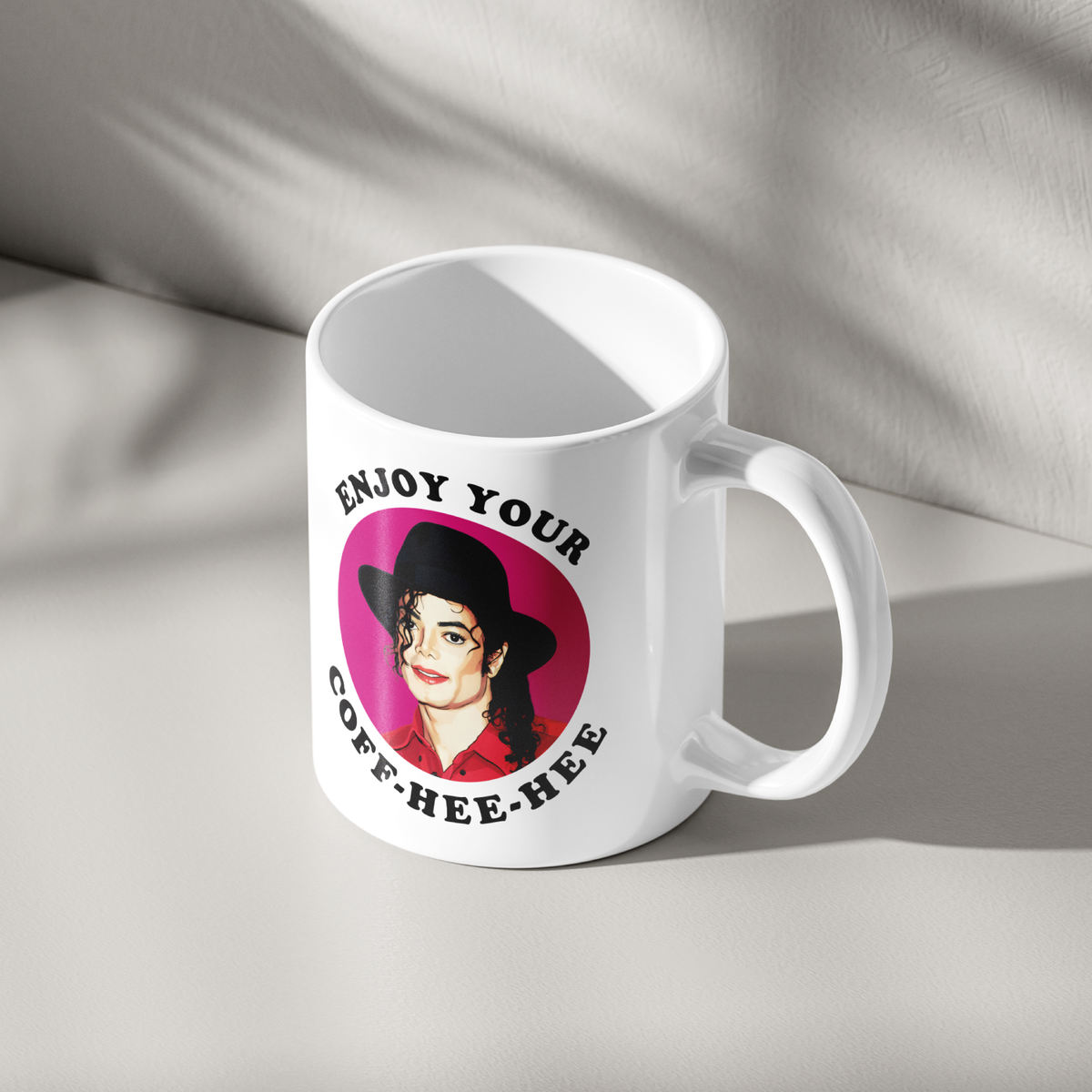 Funny Michael Jackson Coffee Mug
