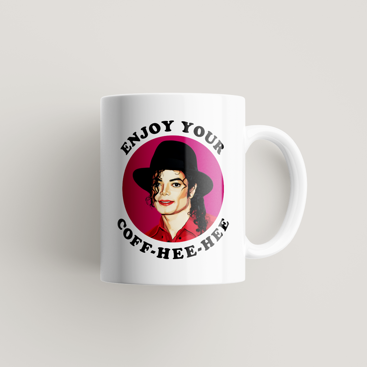 Funny Michael Jackson Coffee Mug