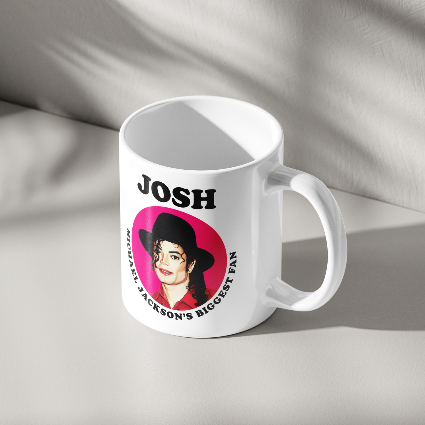Funny Michael Jackson Personalised Mug