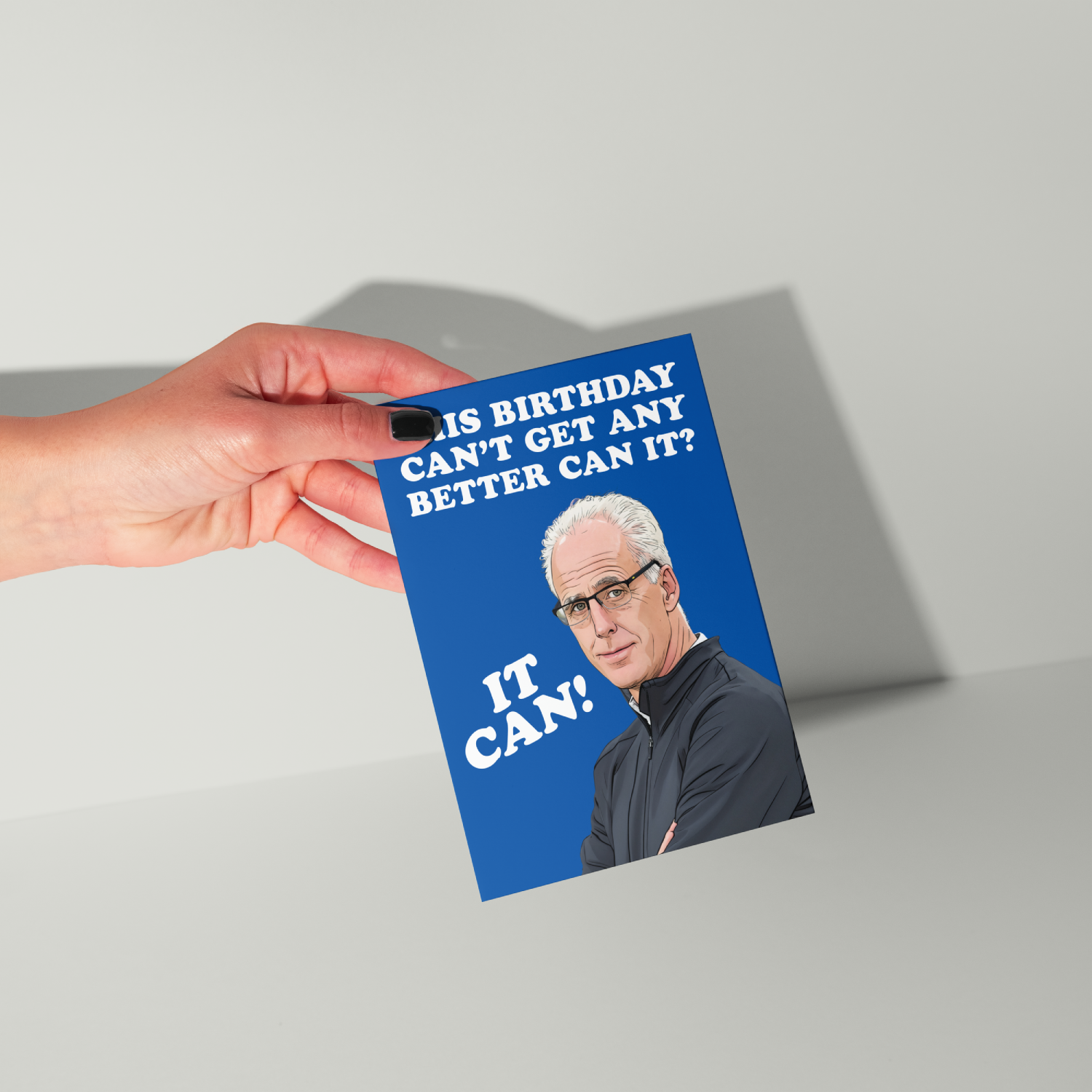 Funny Mick McCarthy Birthday Card
