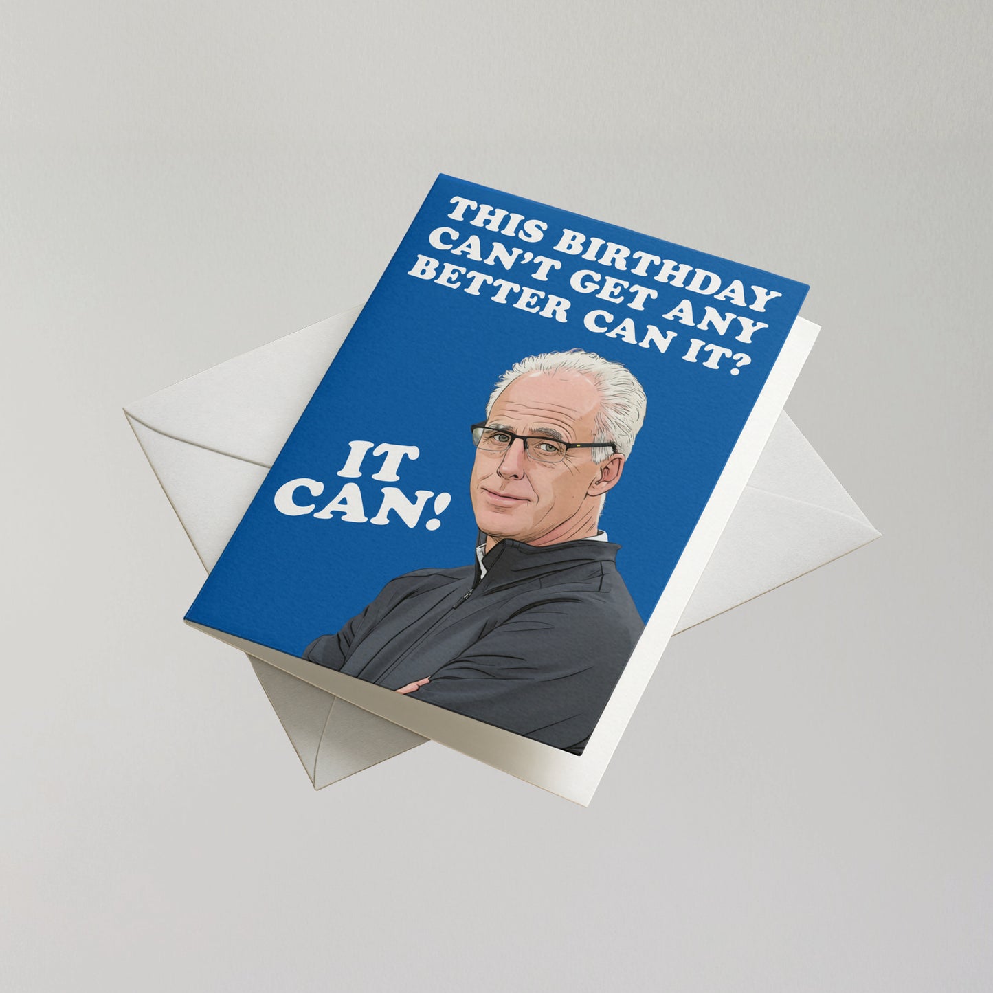 Funny Mick McCarthy Birthday Card
