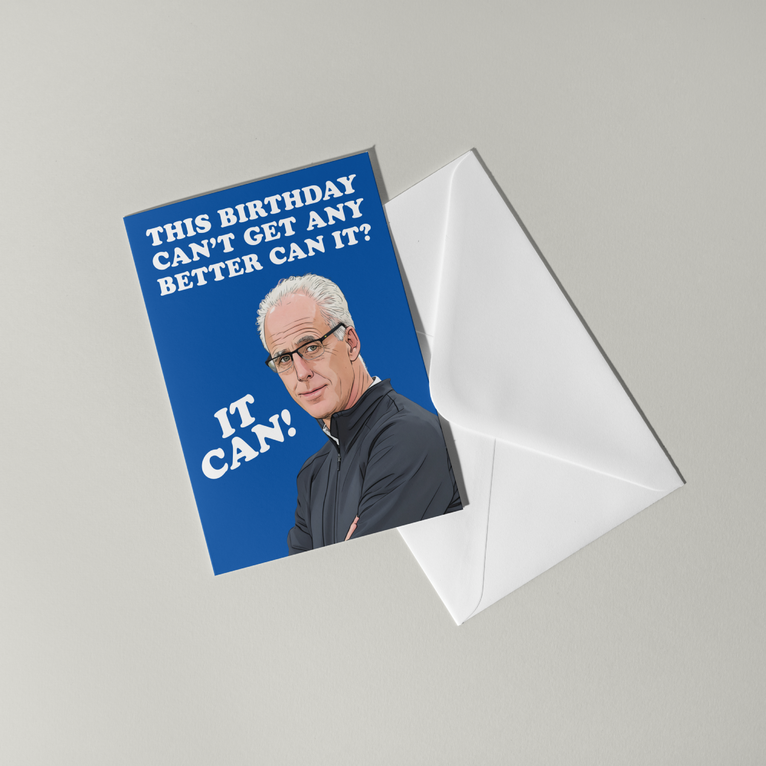 Funny Mick McCarthy Birthday Card
