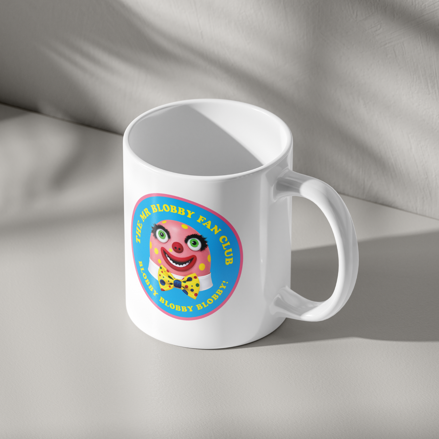 Funny Mr Blobby Mug