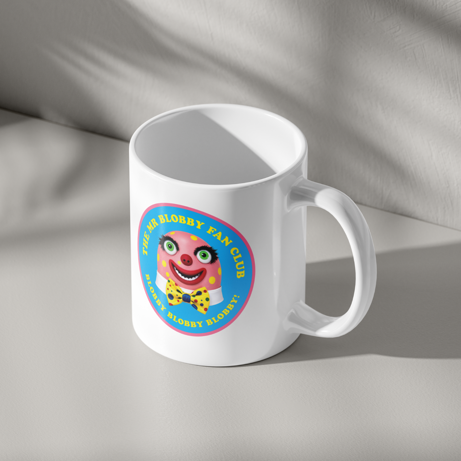 Funny Mr Blobby Mug