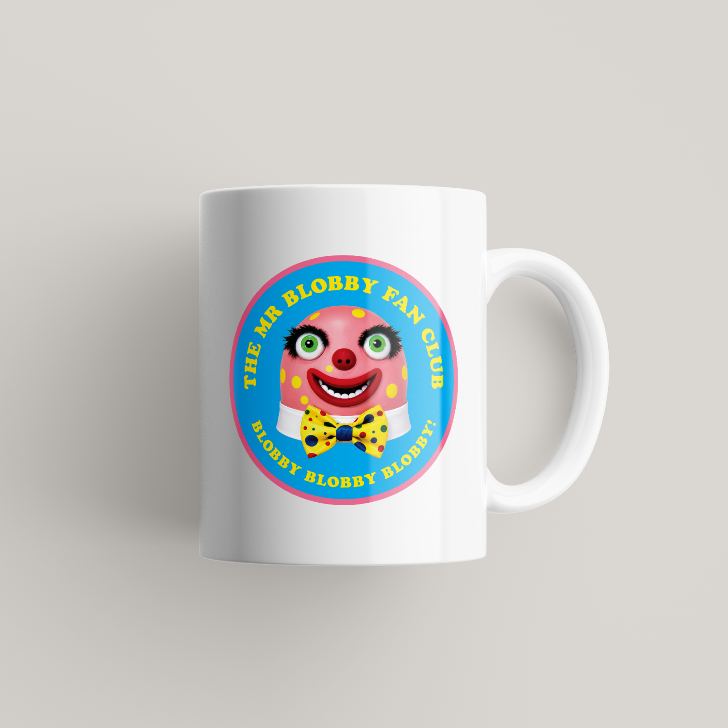 Funny Mr Blobby Mug
