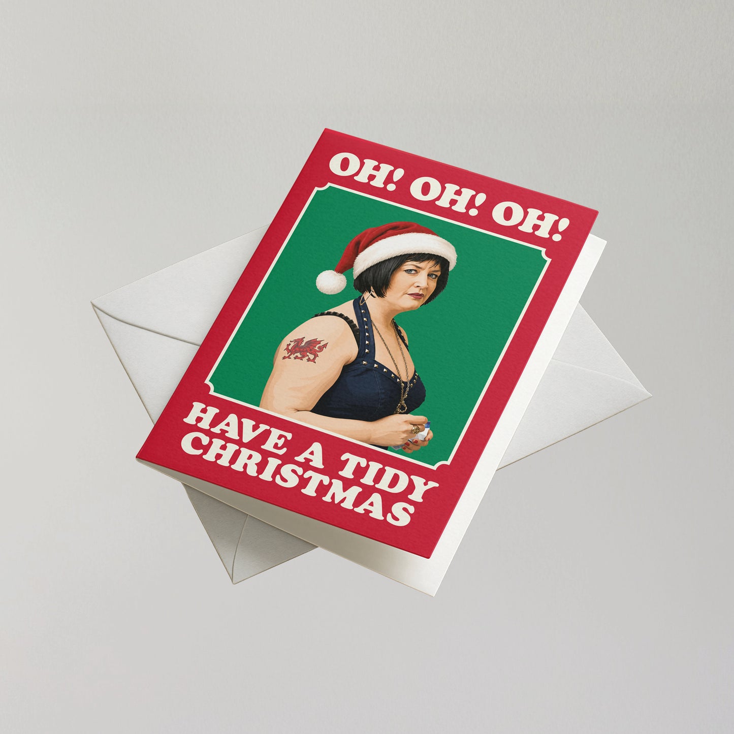 Funny Nessa Christmas Card