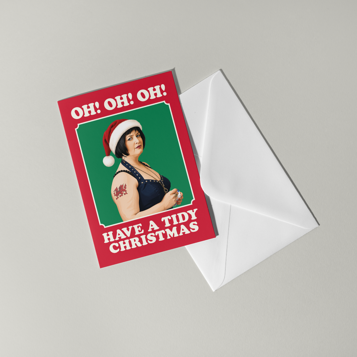 Funny Nessa Christmas Card