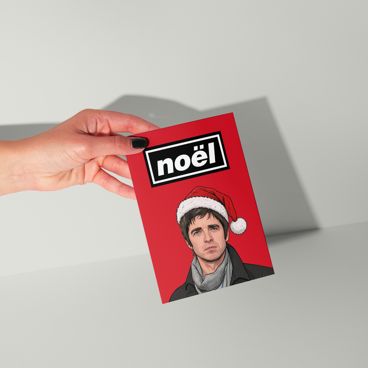 Funny Noel Gallagher Christmas Card