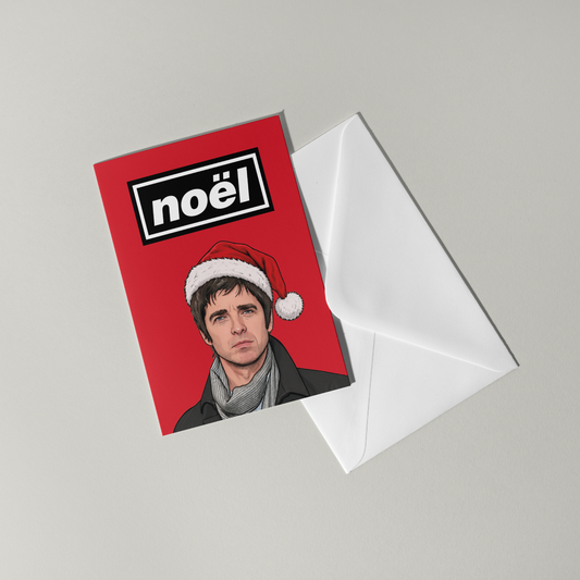 Funny Noel Gallagher Christmas Card