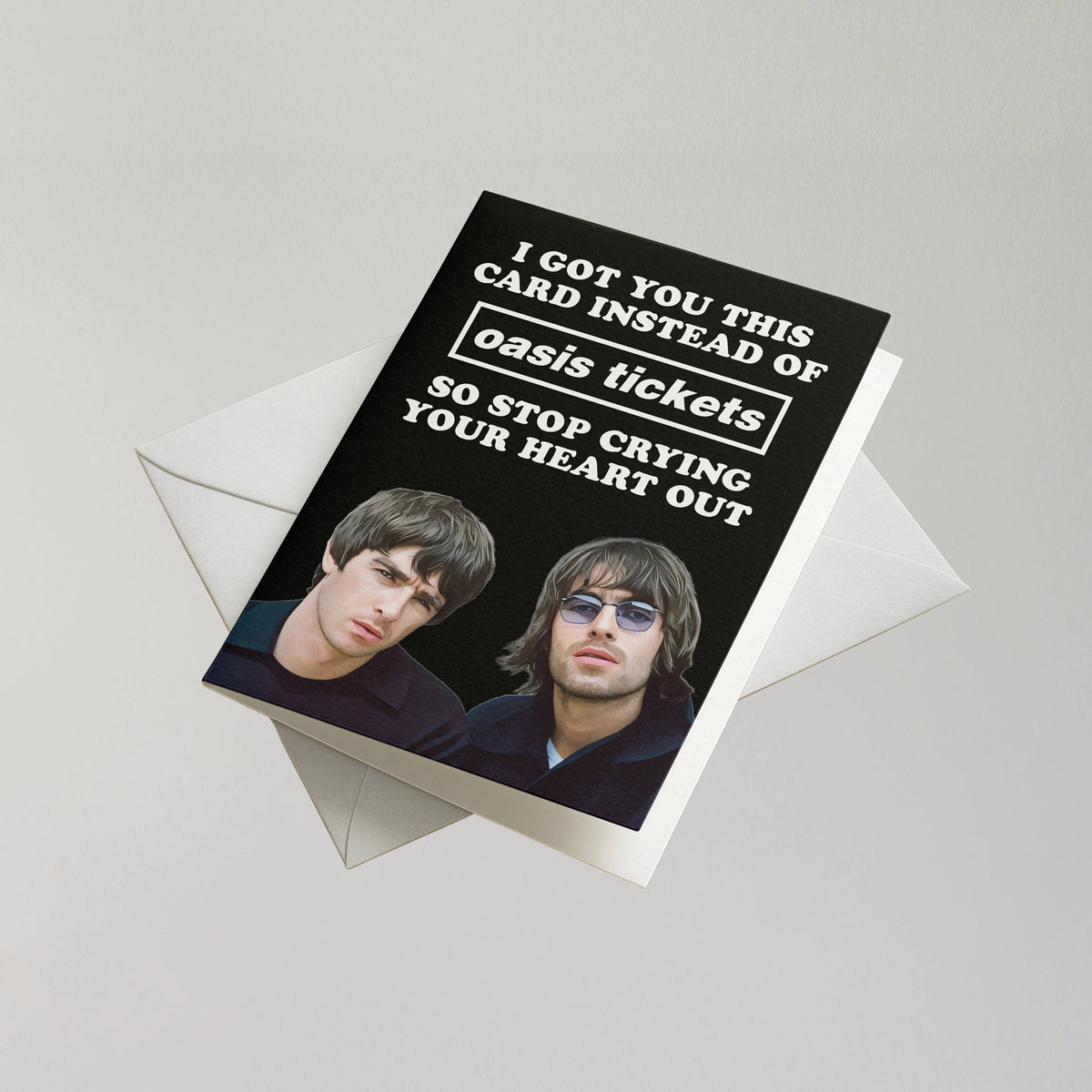 Funny Oasis Birthday Card